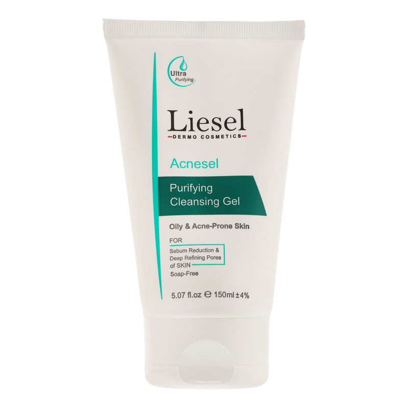 ژل شستشو صورت لایسل مدل Acnesel