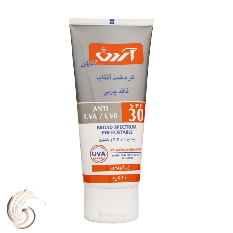 کرم ضد آفتاب بی‌رنگ آقایان آردن، SPF 30