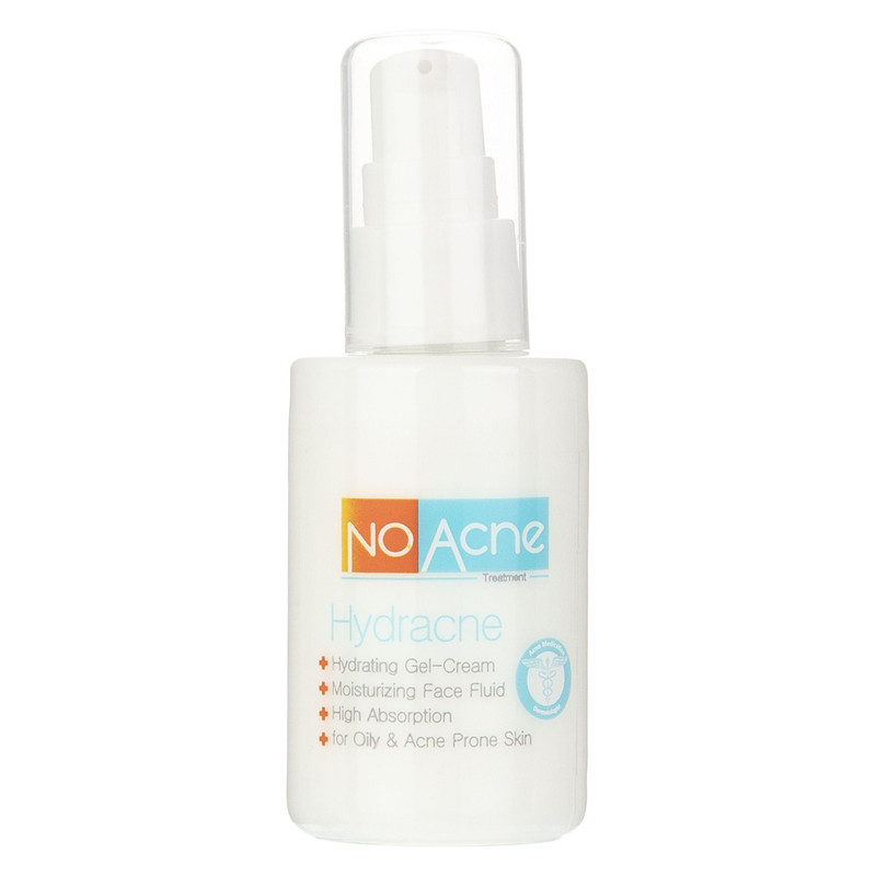 ژل آبرسان صورت و گردن نو آکنه مدل Hydracne مخصوص پوست چرب و آکنه‌دار