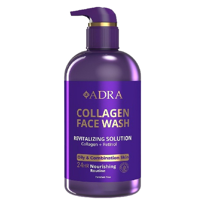 ژل شستشو صورت آدرا، سازگار با پوست‌های چرب و مختلط